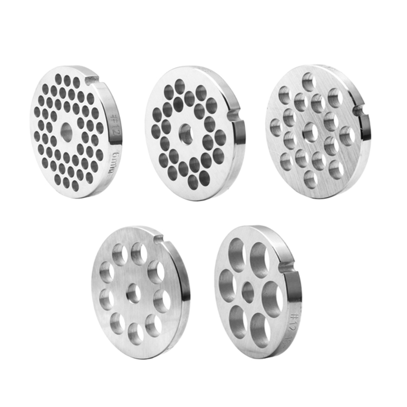 Meat Grinder Attachment - 6/8/10/12/18mm Grinder Stainless Steel Grinder Disc