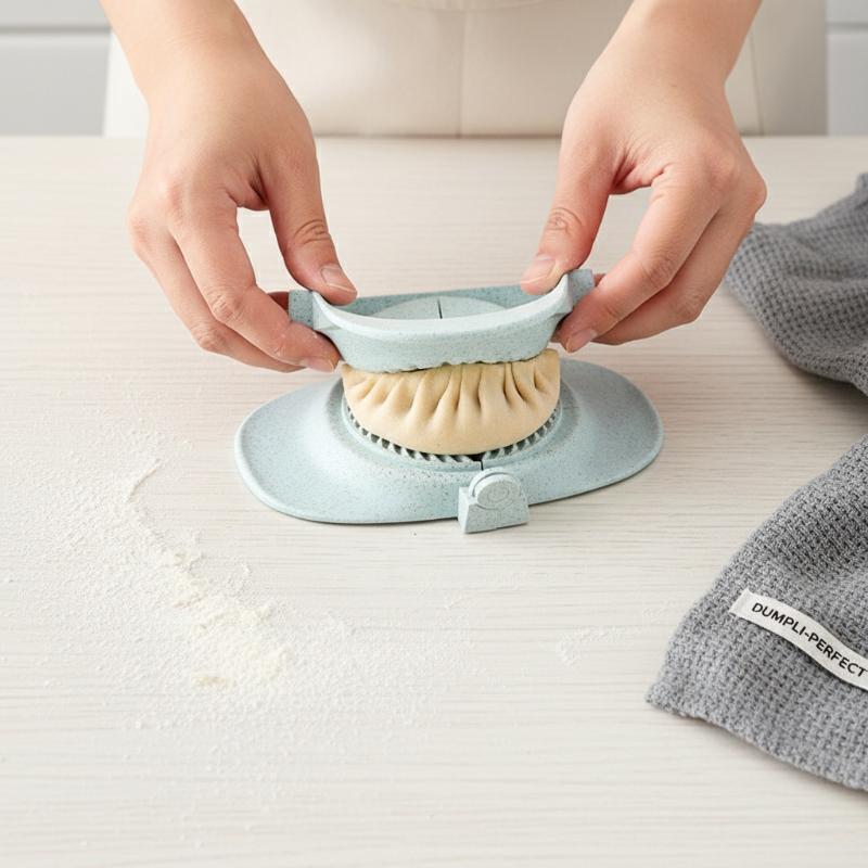 Kitchen Appliances Rack - Manual Wheat Straw Dumpling Mould Kitchen