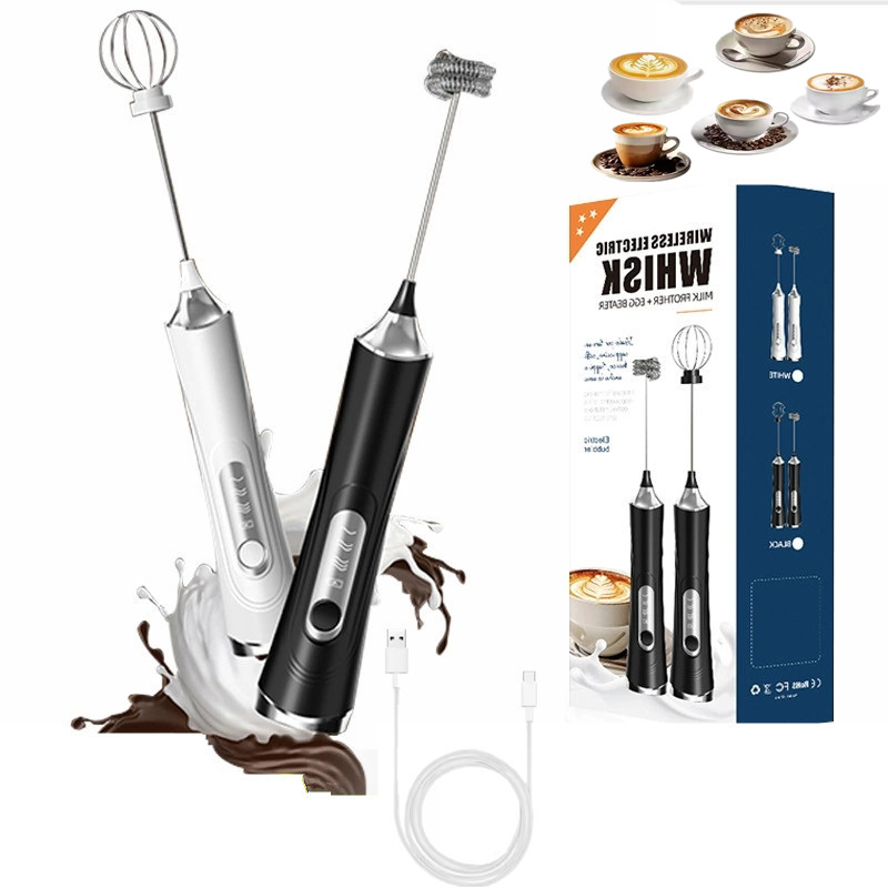 Kitchen Appliances Integrated - USB Electric Milk Frother Handheld Milk