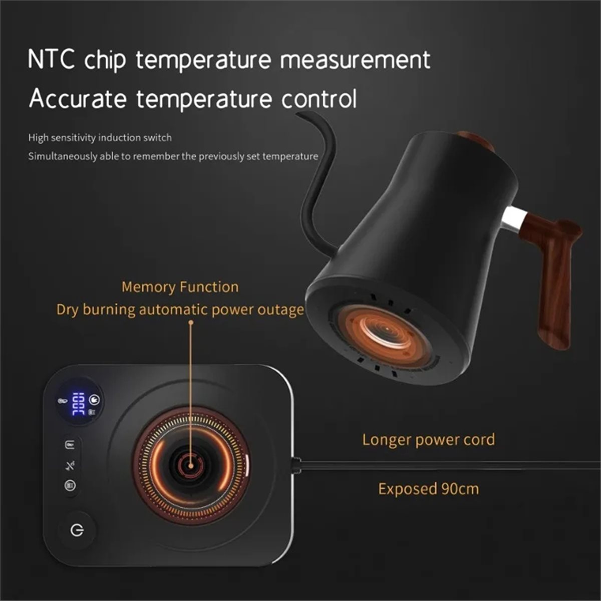 2026 New Electric Gooseneck Ke - Electric Kettle Gooseneck recensione e prezzo