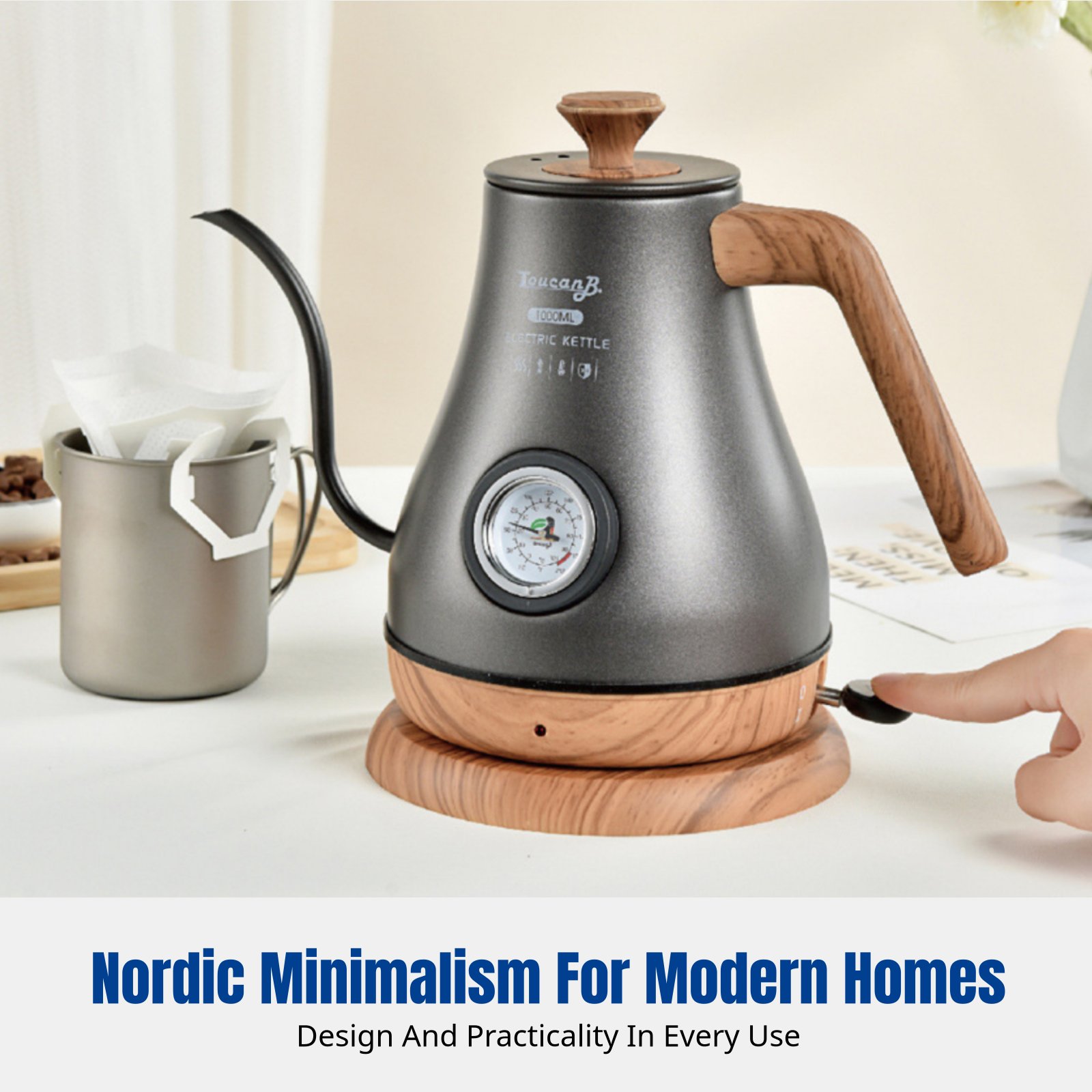 Electric Gooseneck Kettle, Sta - Electric Kettle Gooseneck recensione e prezzo