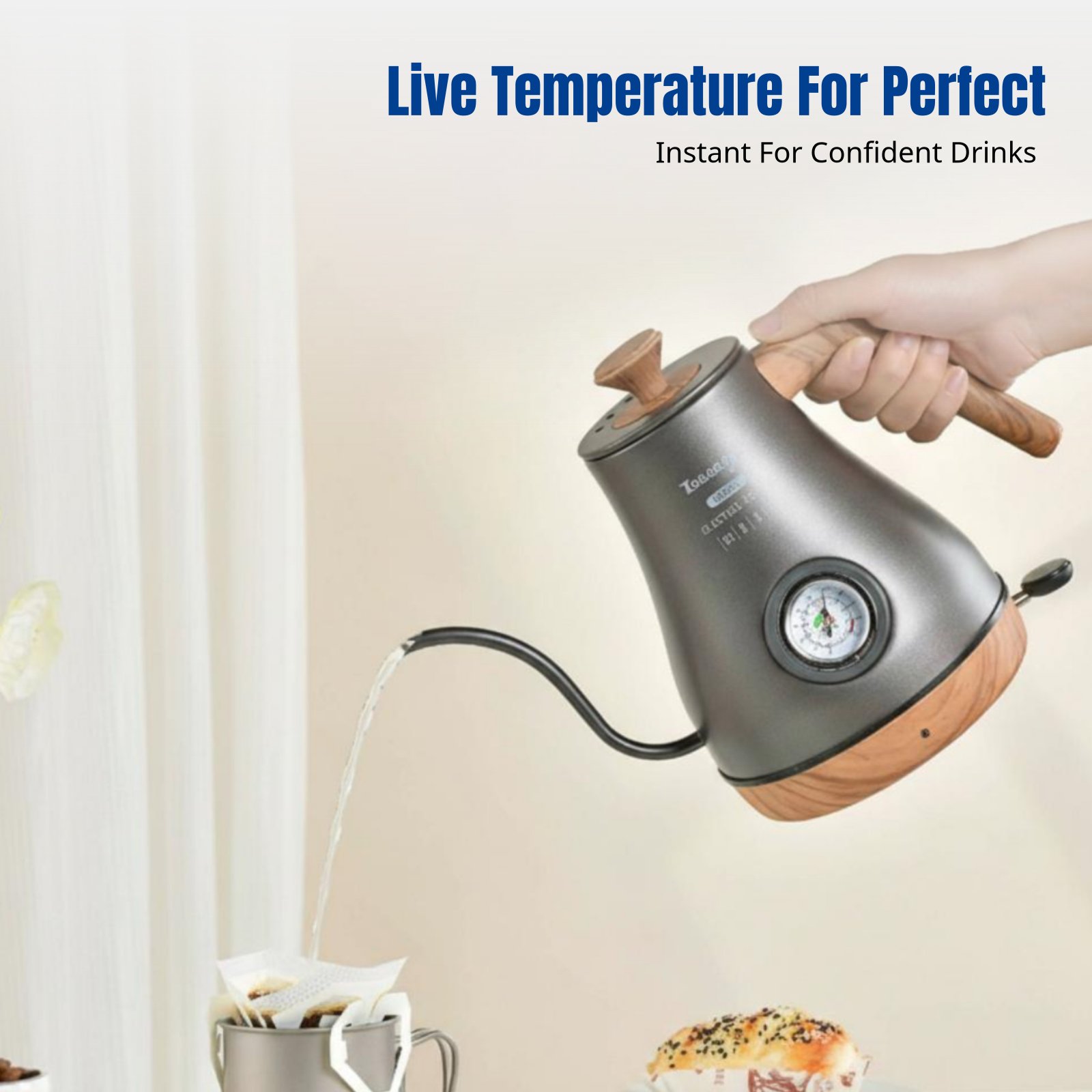 Electric Gooseneck Kettle, Sta - Electric Kettle Gooseneck recensione e prezzo