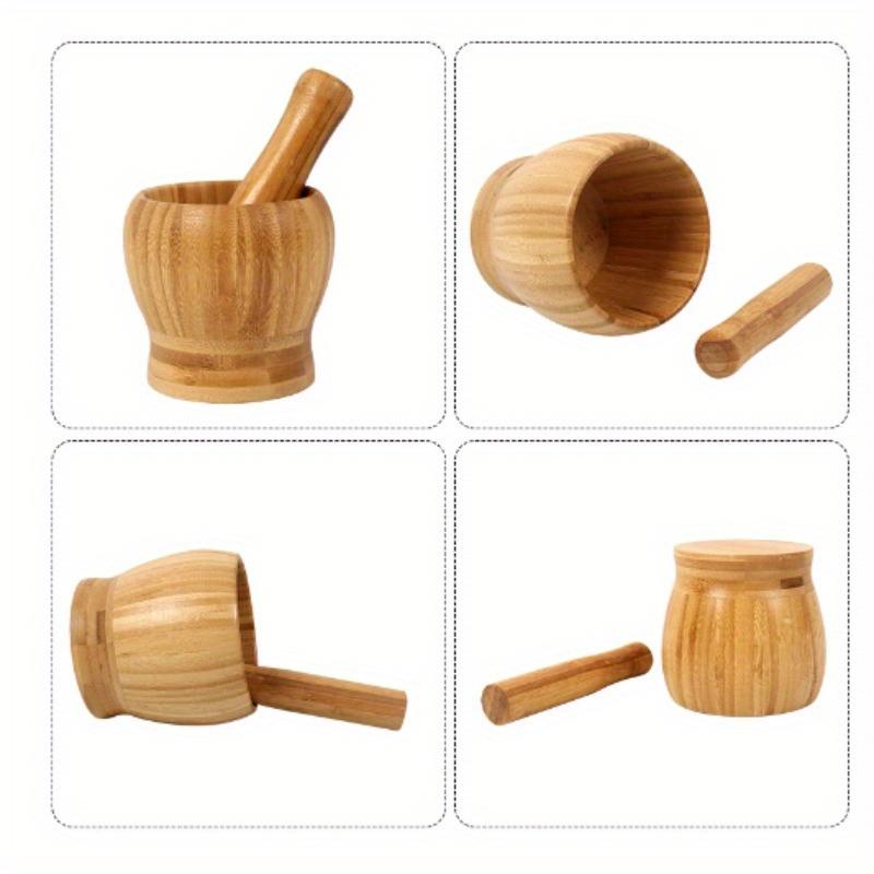 Wooden Mortar and Pestle Set W - Kitchen Appliances Set recensione e prezzo