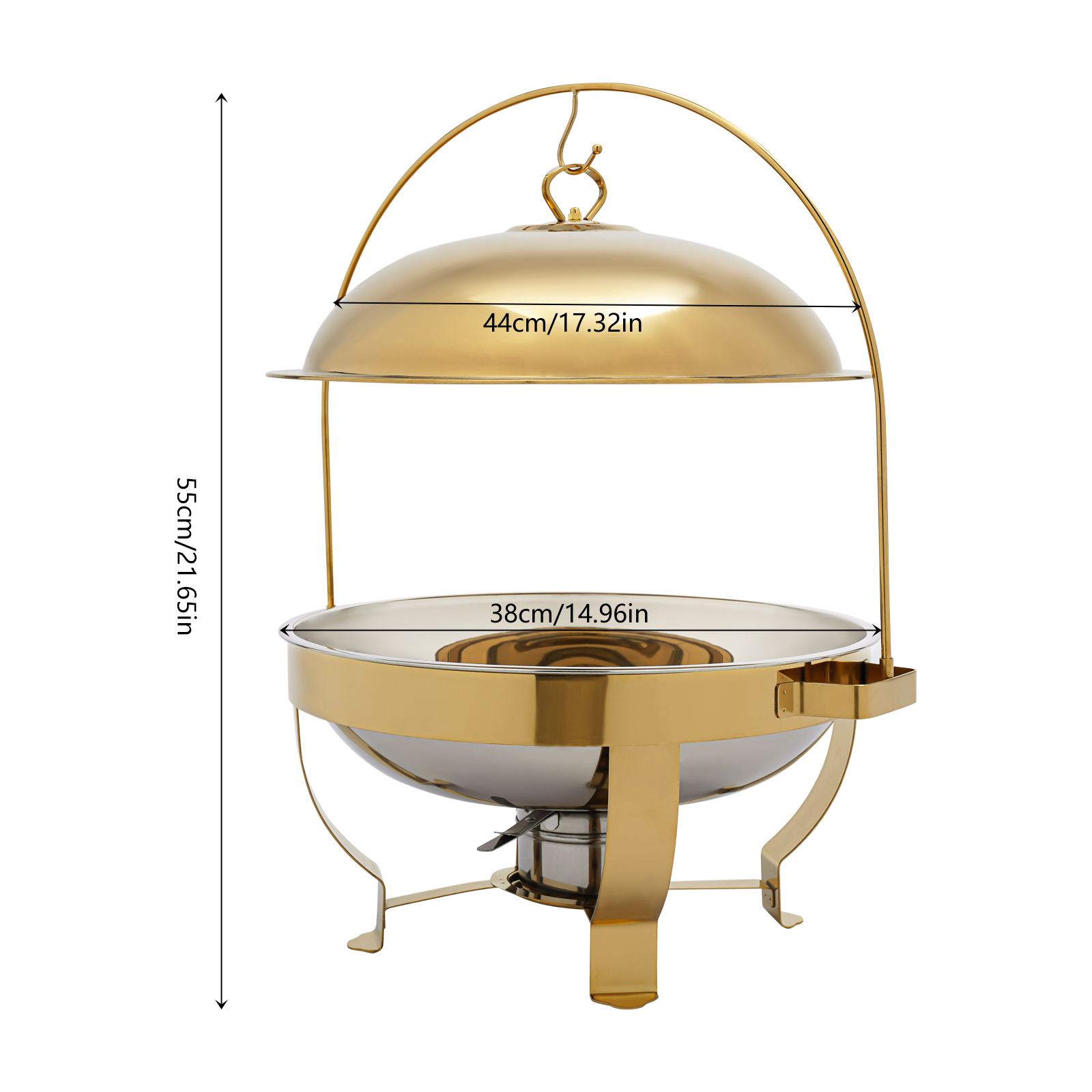 8L Gold Chafing Dish Buffet Se - Kitchen Appliances Set recensione e prezzo