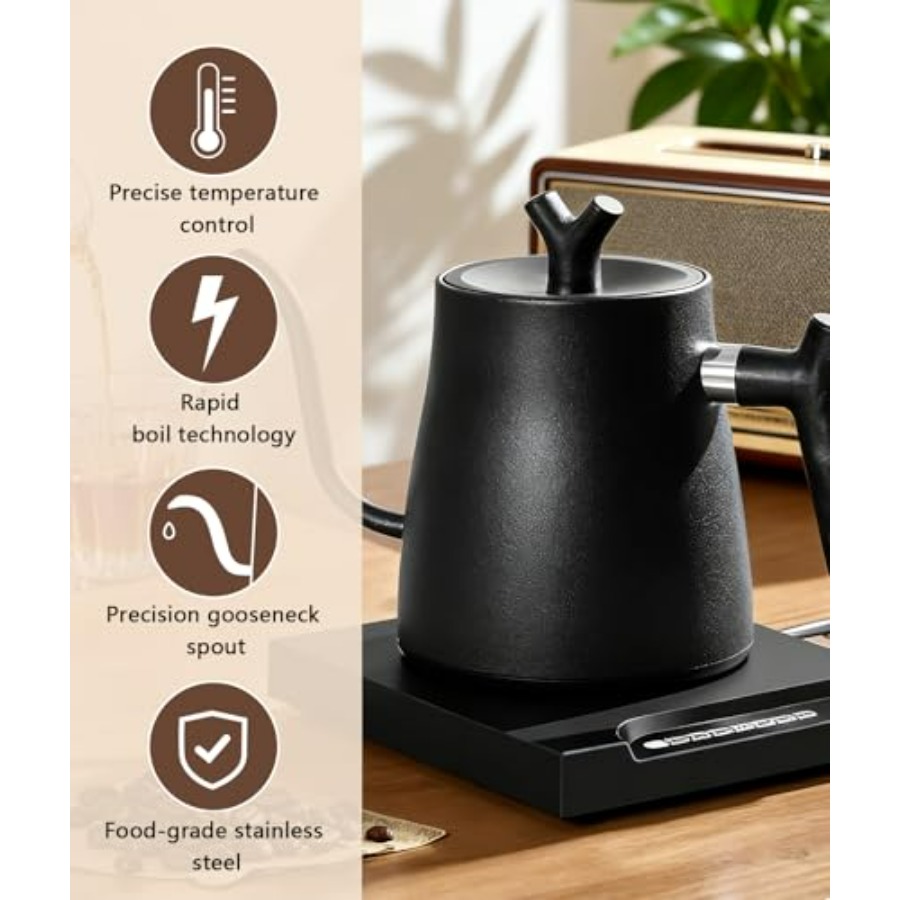 Gooseneck Electric Kettle for  - Electric Kettle Gooseneck recensione e prezzo