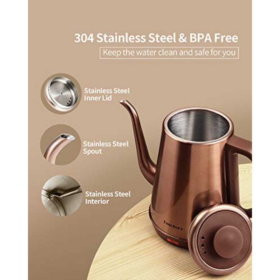 1000W Gooseneck Electric Kettl - Electric Kettle Gooseneck recensione e prezzo