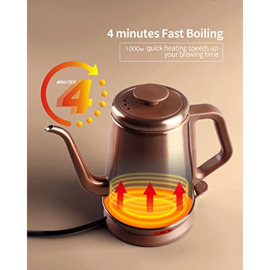 1000W Gooseneck Electric Kettl - Electric Kettle Gooseneck recensione e prezzo