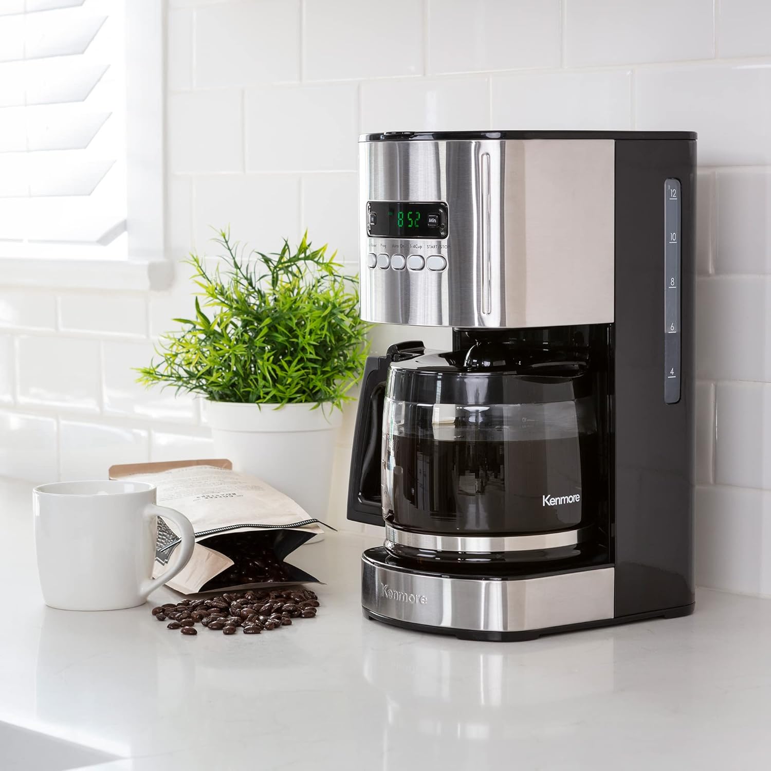 12 Cup Programmable Coffee Mak - Kitchen Appliances Large recensione e prezzo