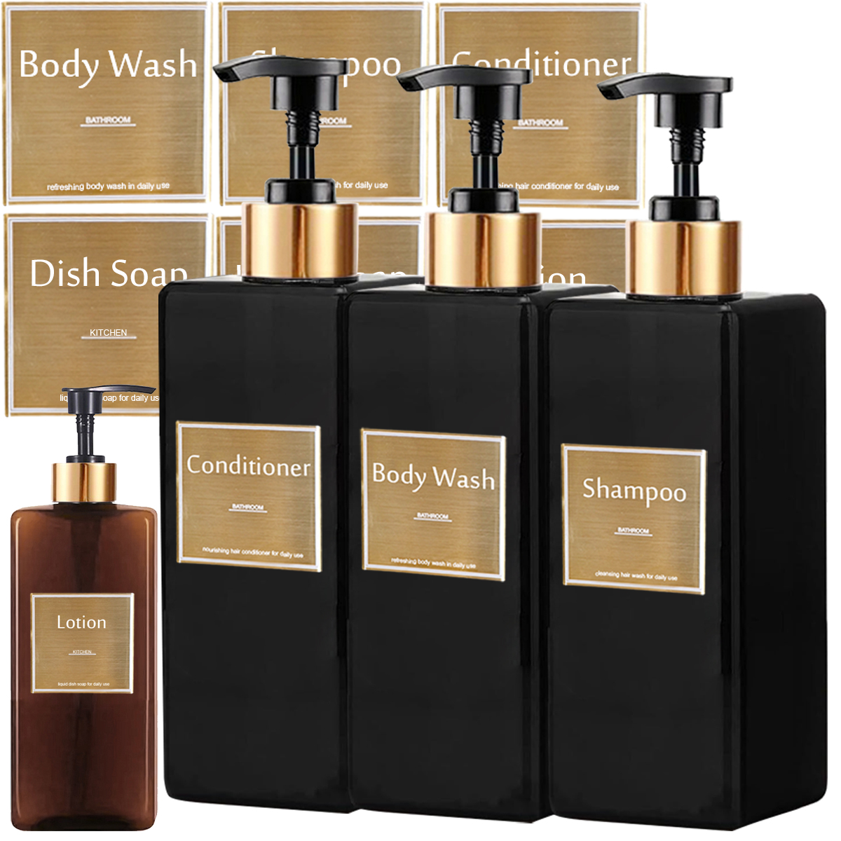 Shower Soap Dispenser Set Refi - Kitchen Appliances Set recensione e prezzo