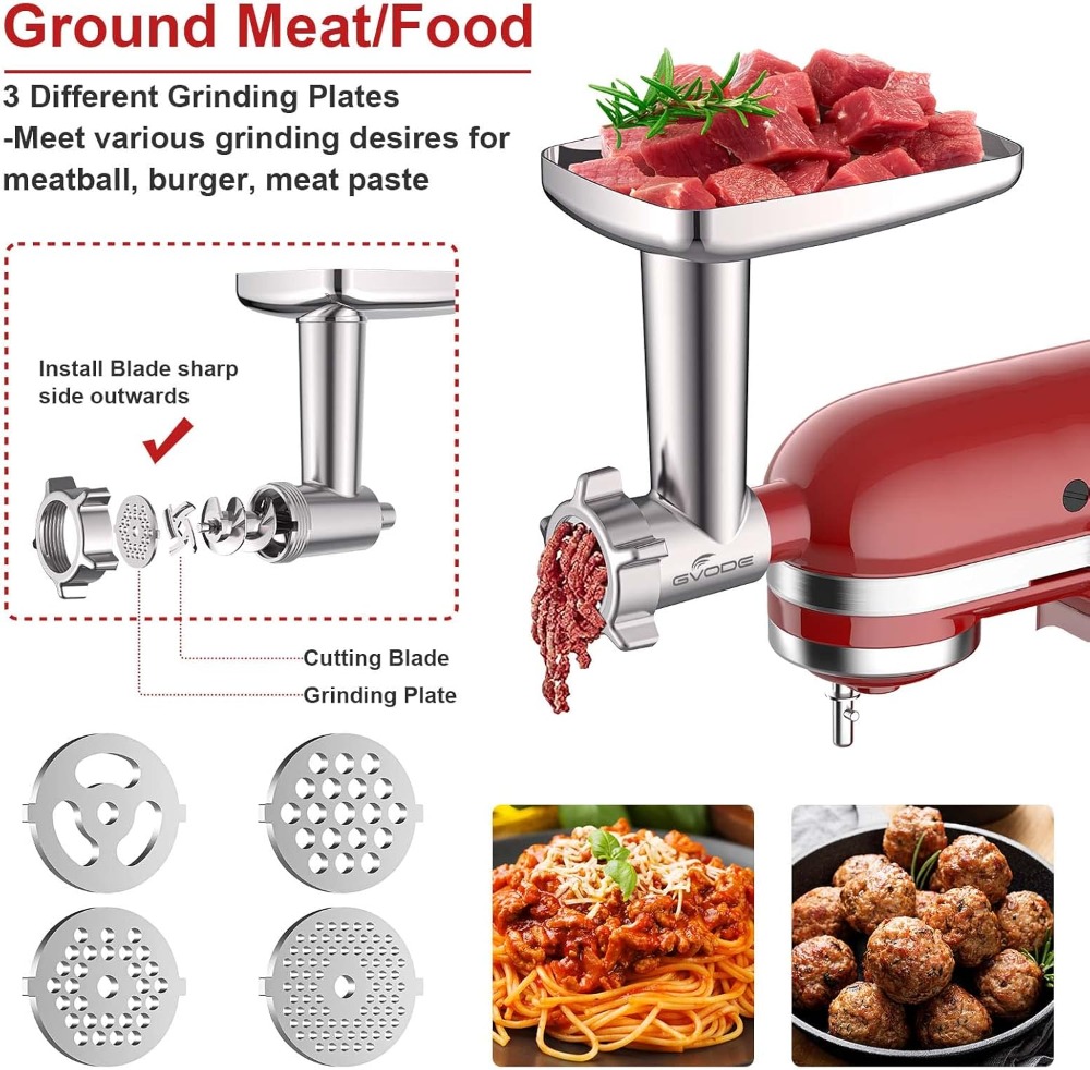 Metal Meat Grinder Attachment  - Meat Grinder Attachment recensione e prezzo