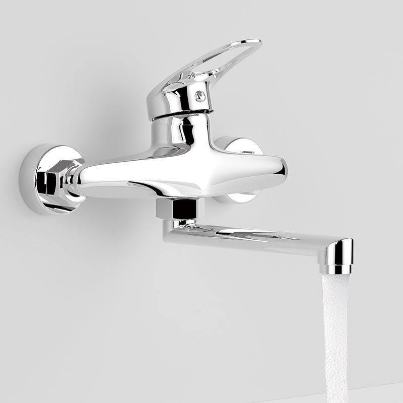 Kitchen Faucet Mixers Wall Mou - Kitchen Appliances Sales recensione e prezzo