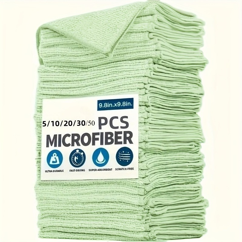 1-50Pcs Light Green Microfiber - Kitchen Appliances Set recensione e prezzo