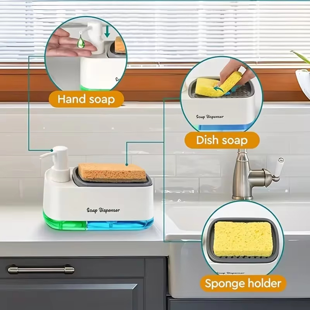 3-in-1 Hand And Dish Soap Disp - Kitchen Appliances Set recensione e prezzo