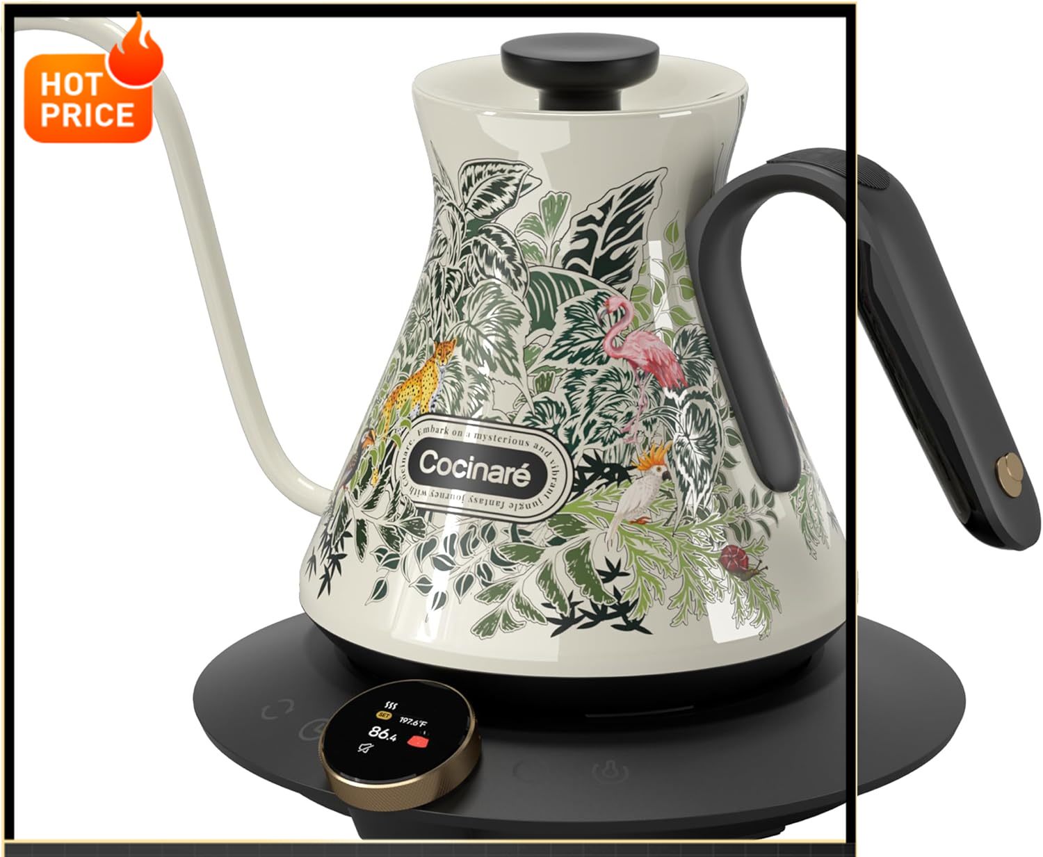 BestsellerFLOW M6 Pro Electric - Electric Kettle Gooseneck recensione e prezzo