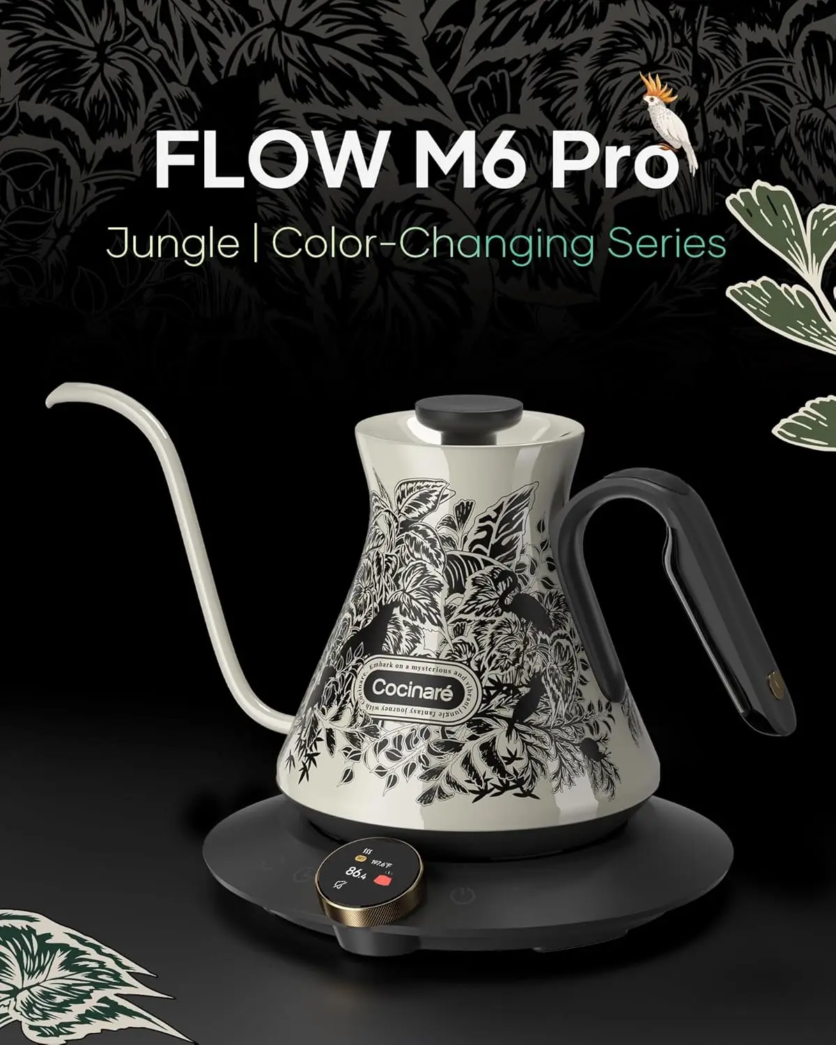 BestsellerFLOW M6 Pro Electric - Electric Kettle Gooseneck recensione e prezzo