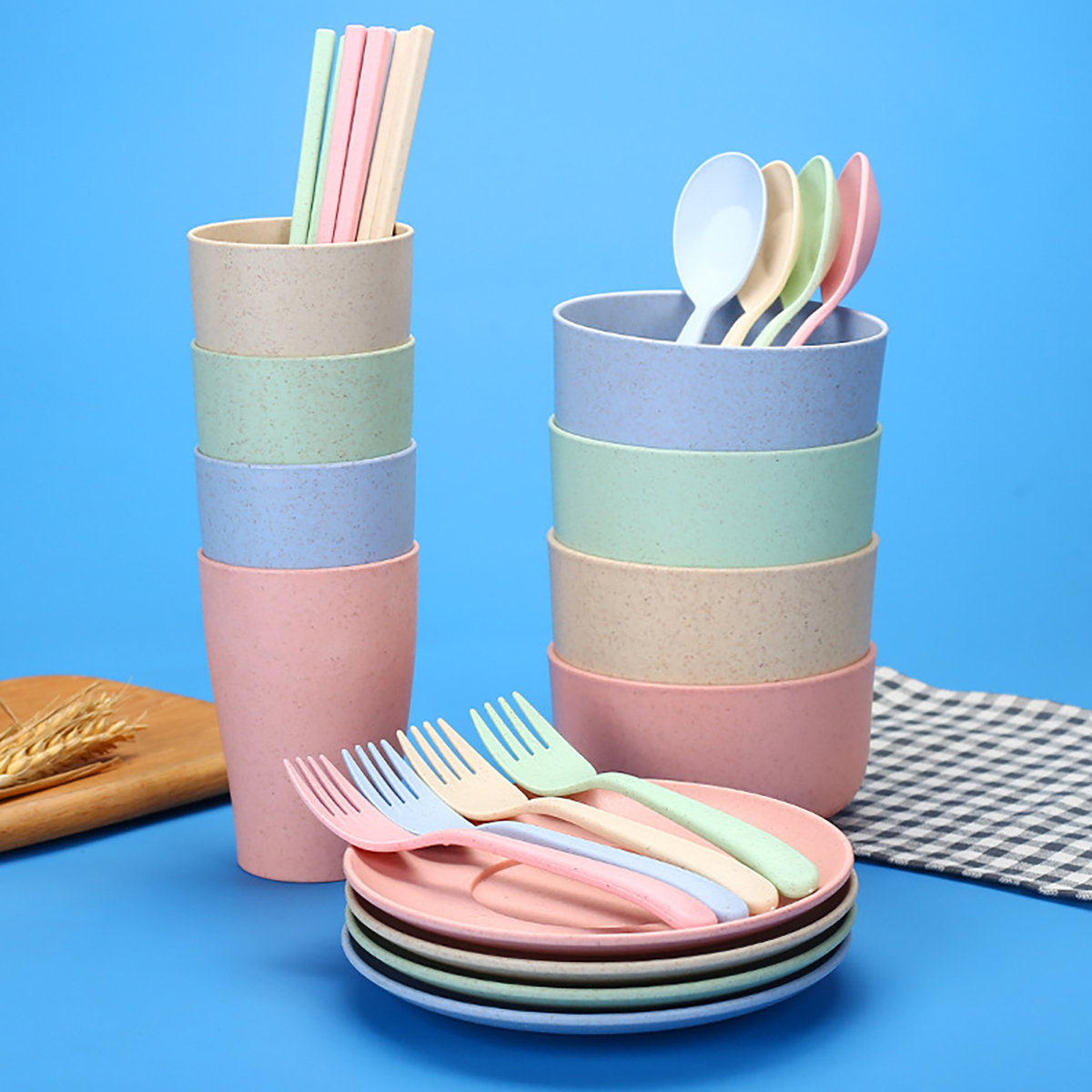 Fork Spoon Chopsticks Bowls Cu - Kitchen Appliances Set recensione e prezzo