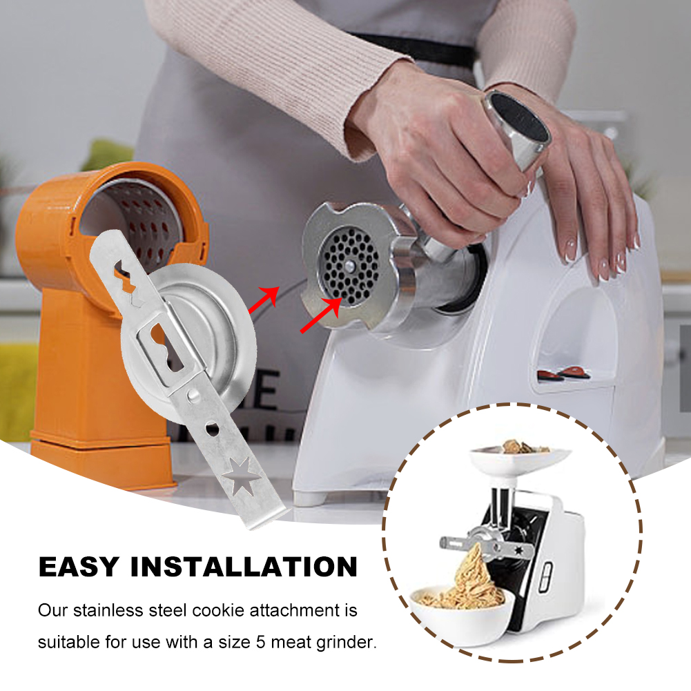 2 Pcs Biscuit Attachment 8 Pat - Meat Grinder Attachment recensione e prezzo