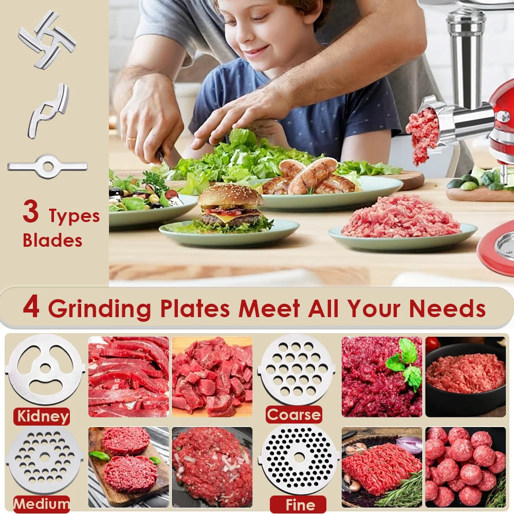 Meat Grinder Attachment For Al - Meat Grinder Attachment recensione e prezzo