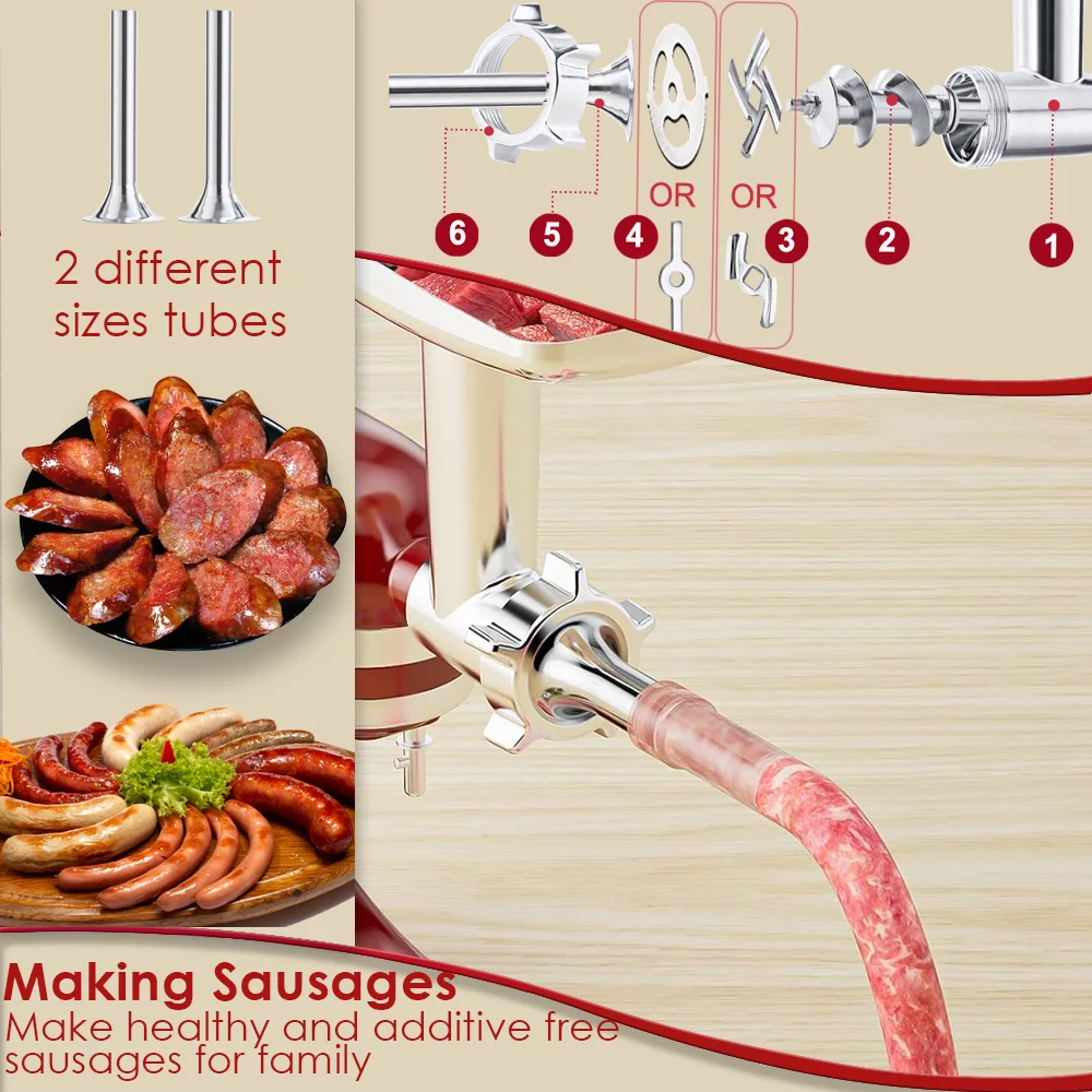 Meat Grinder Attachment For Al - Meat Grinder Attachment recensione e prezzo