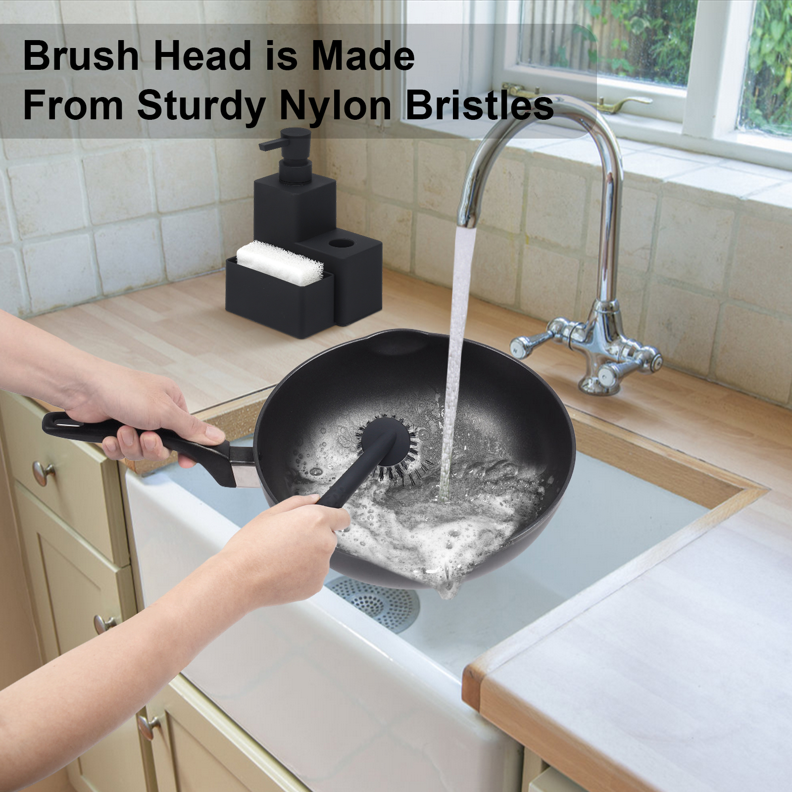 Modern Square Dish Soap Dispen - Kitchen Appliances Set recensione e prezzo