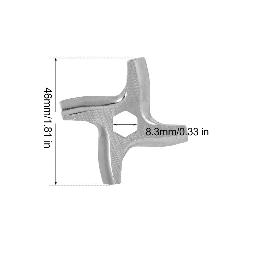 Stainless Steel Kitchen Mincer - Meat Grinder Attachment recensione e prezzo