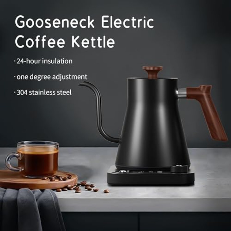 Electric Gooseneck Kettle with - Electric Kettle Gooseneck recensione e prezzo