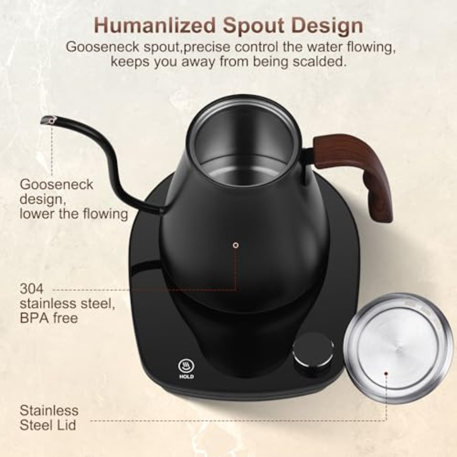 Gooseneck Electric Kettle, Int - Electric Kettle Gooseneck recensione e prezzo